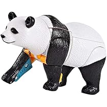 Amazon.co.jp: 変形ロボット パンダ フィギュア 知育玩具 男の子